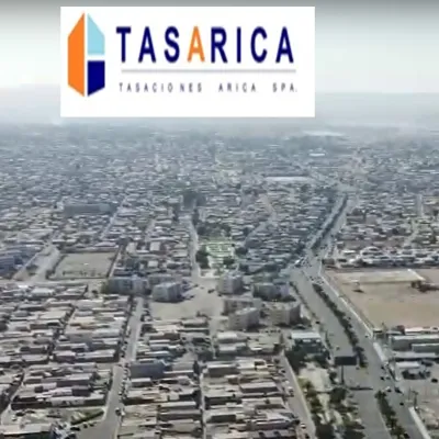 Logo de tasaciones arica